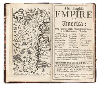 (COLONIAL NORTH AMERICA.) R[obert] B[urton], pseud. The English Empire in America... Illustrated with Maps and Pictures.